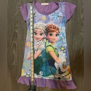 Frozen Themed Purple Nightgown